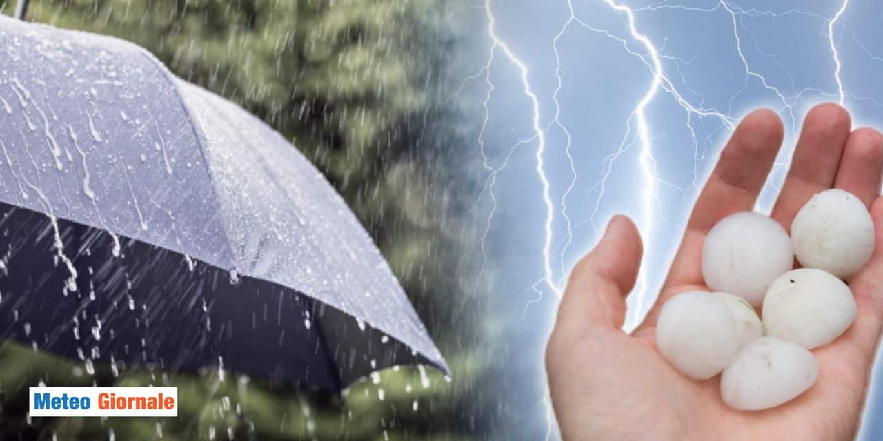 Meteo: grandine grossa e nubifragi oltre al caldo, che caos a Pasqua