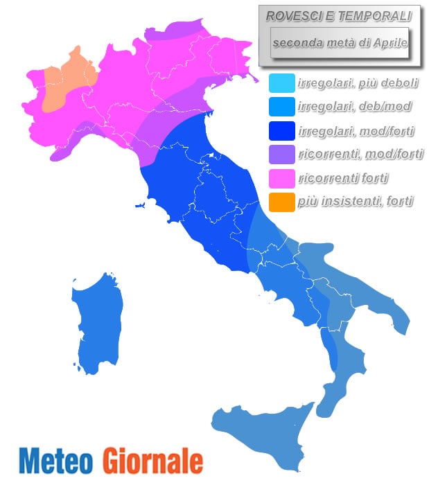 piogge aprile
