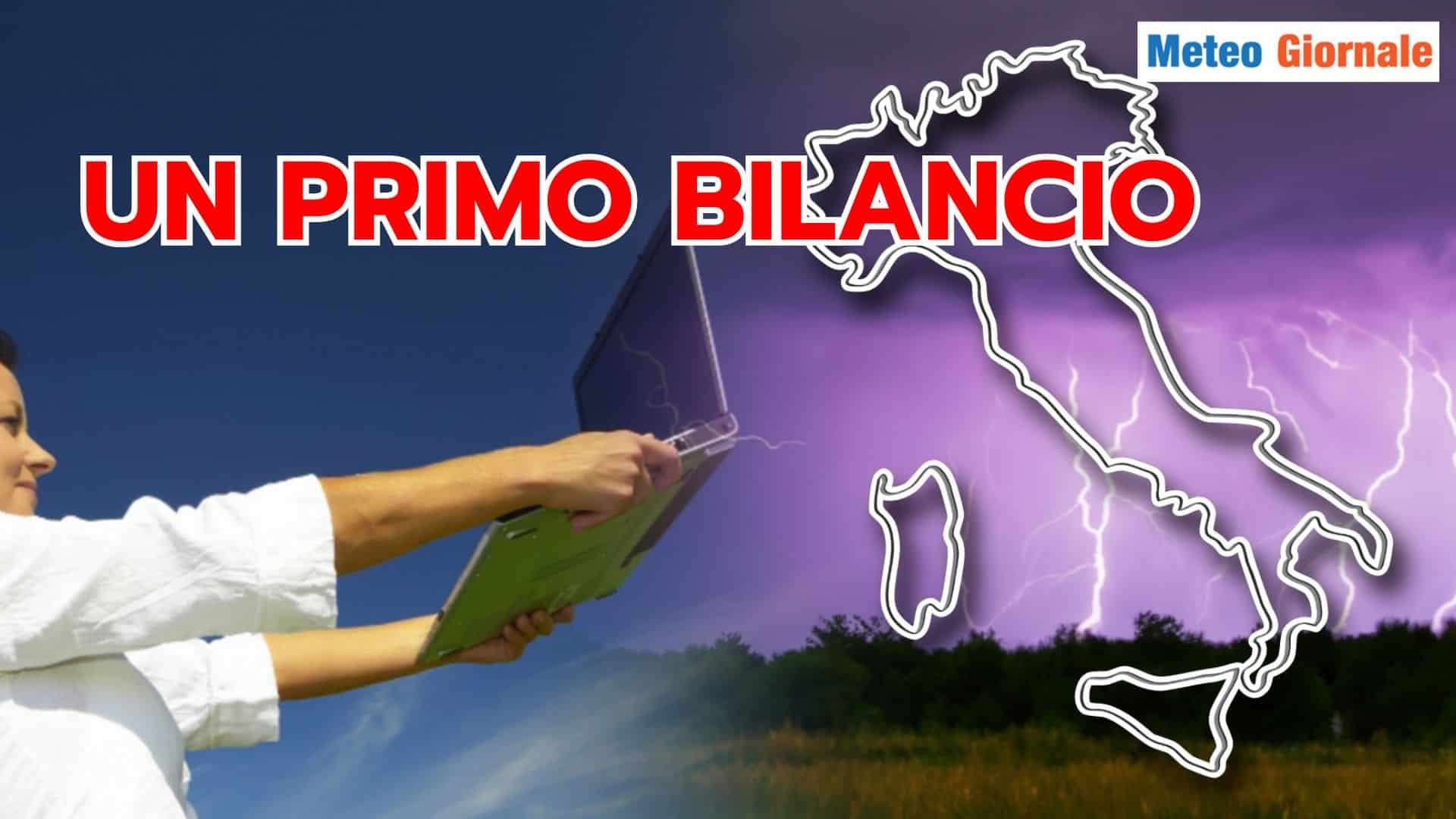 Primo bilancio Meteo di PRIMAVERA terribile. O forse è normale