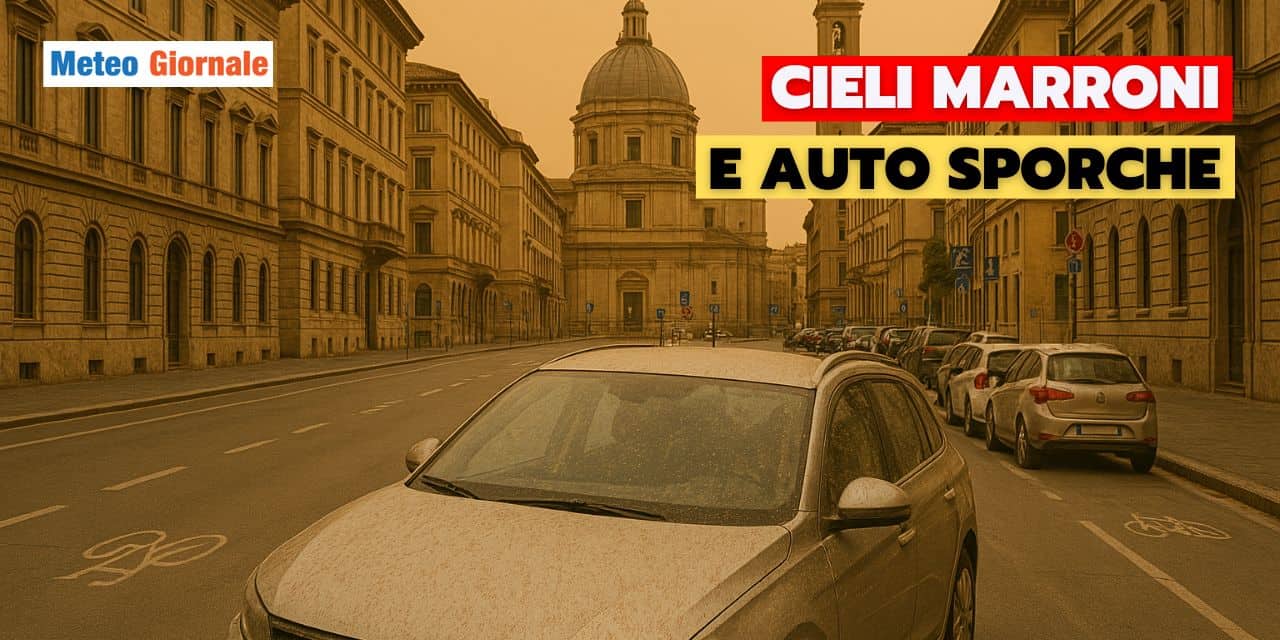 Meteo: invasione di sabbia del Sahara, i giorni da conoscere