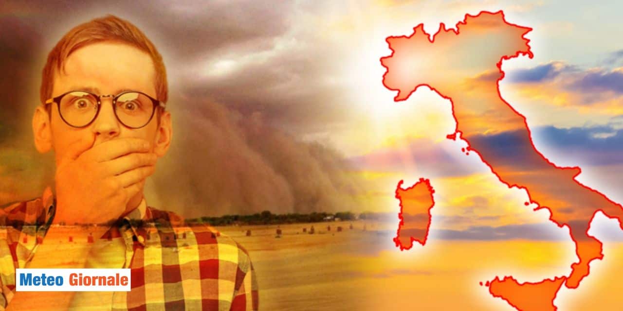 Meteo: polvere del Sahara, due giorni marroni in arrivo
