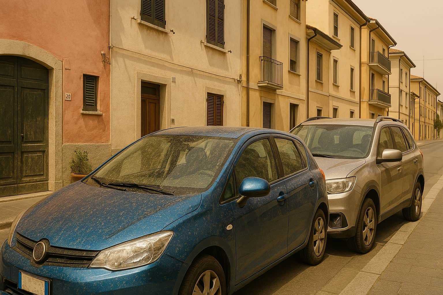 Meteo: da Domenica cieli sporchi di polvere…e anche le auto!