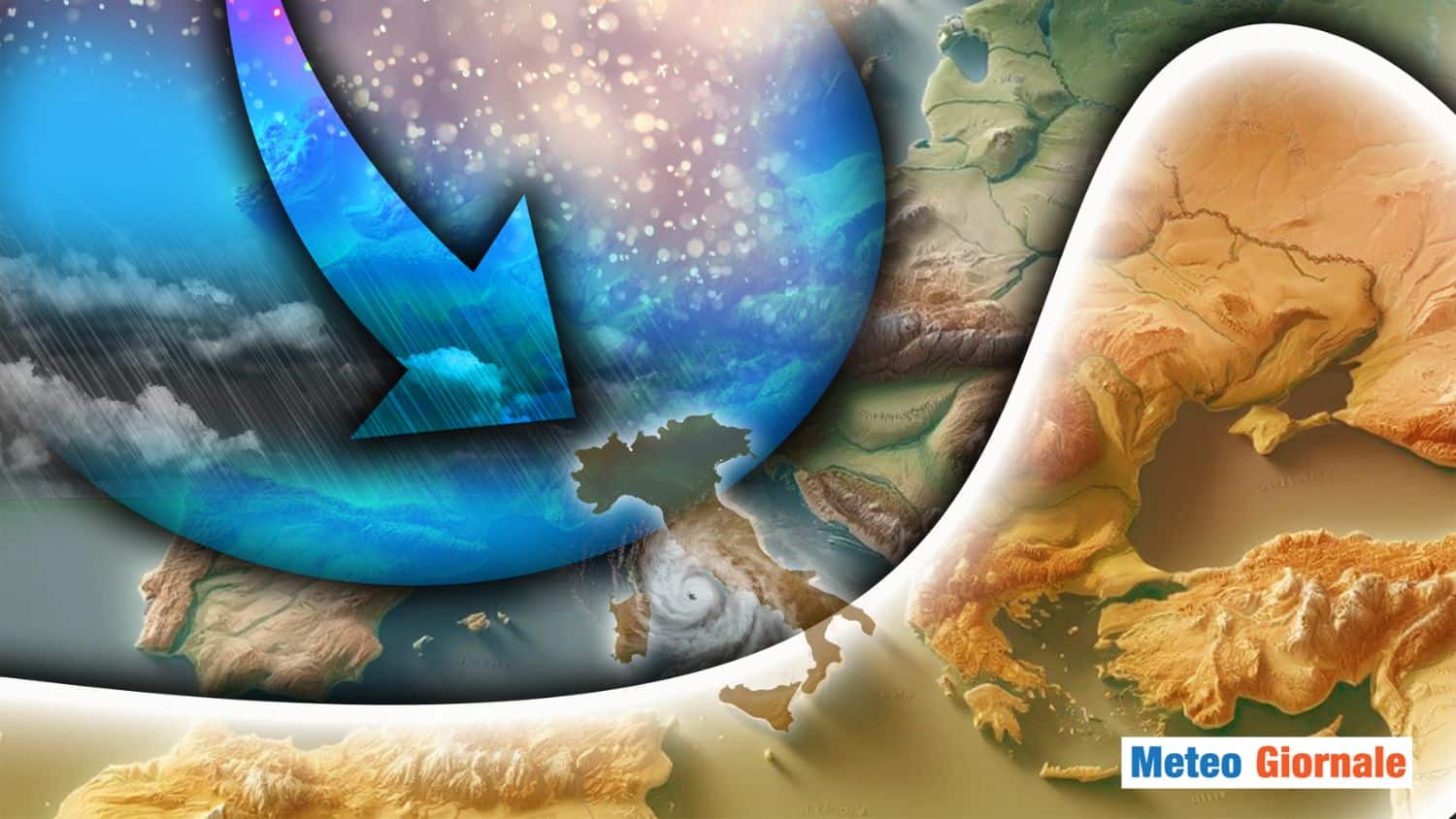 Previsioni Meteo: confermata Settimana molto TURBOLENTA. Temporali e Calo termico