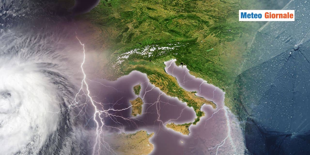 Meteo: MALTEMPO tre volte di fila, ecco cosa succederà