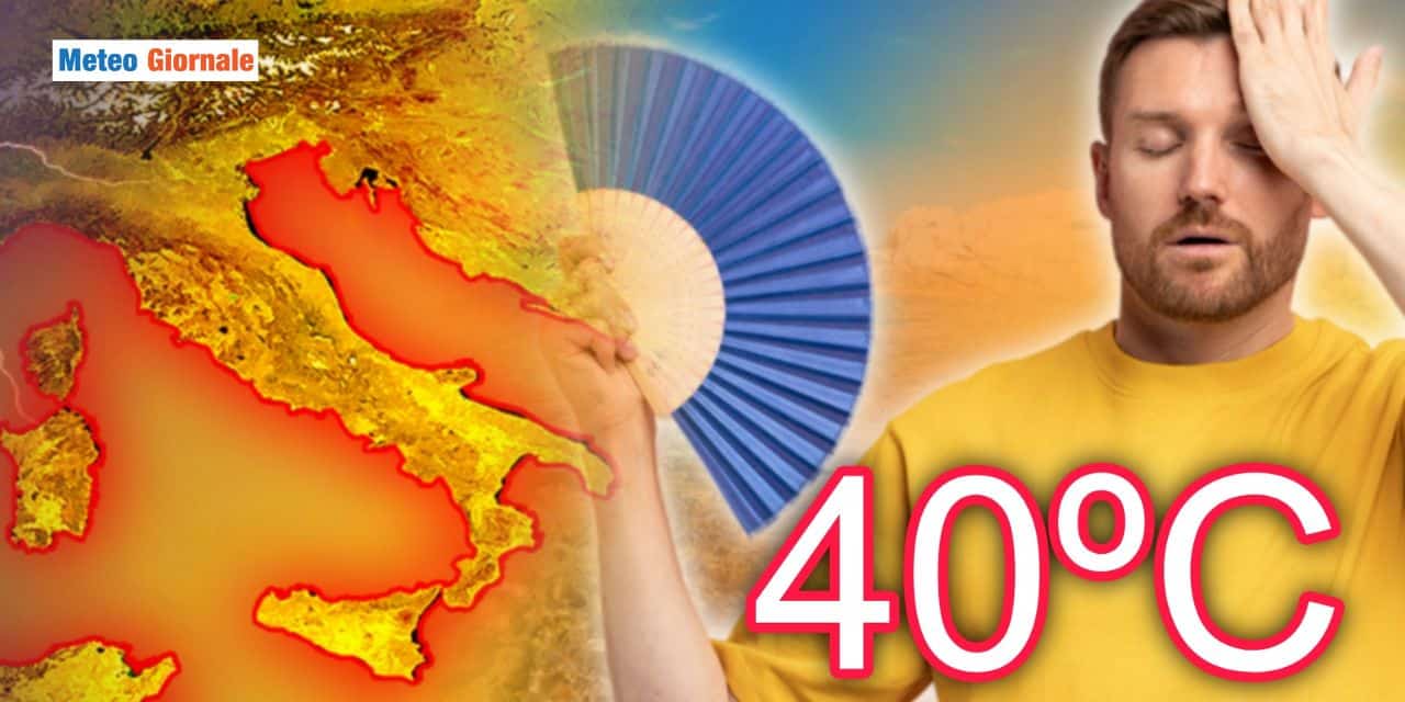 Meteo: temperature impazzite tra dieci giorni, davvero 40°C?