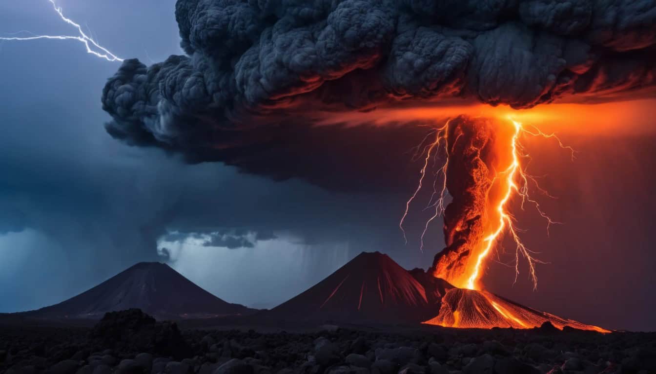 Eruzioni simultanee nella Cintura di Fuoco: uno scenario apocalittico