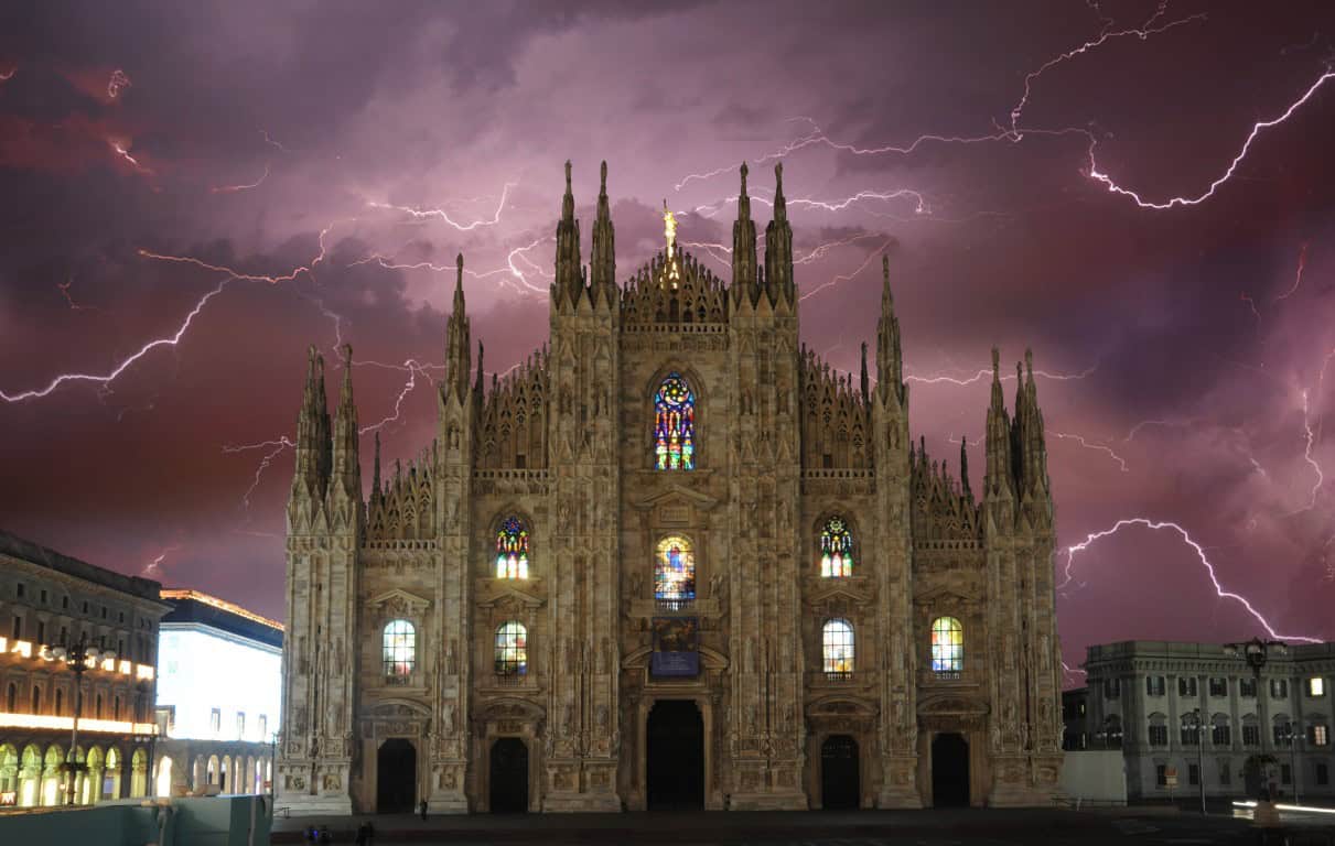 Meteo Milano, 60 mm. Piogge attualmente attorno alla città