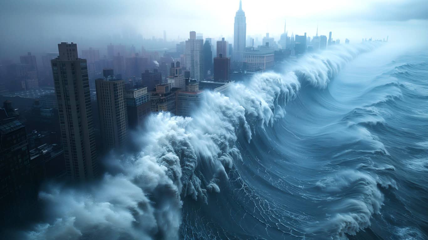 Tsunami rilevati via satellite: una svolta dal caso in Alaska
