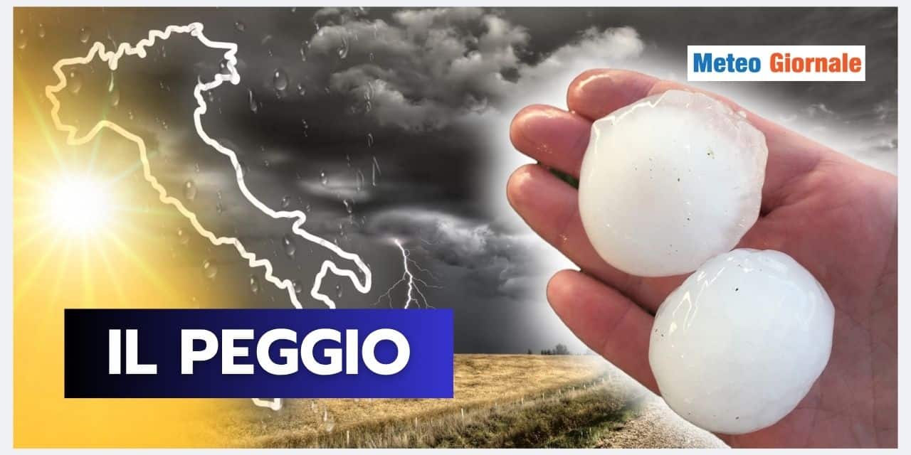 Il meteo di Giugno è pronto a dare il peggio di sé