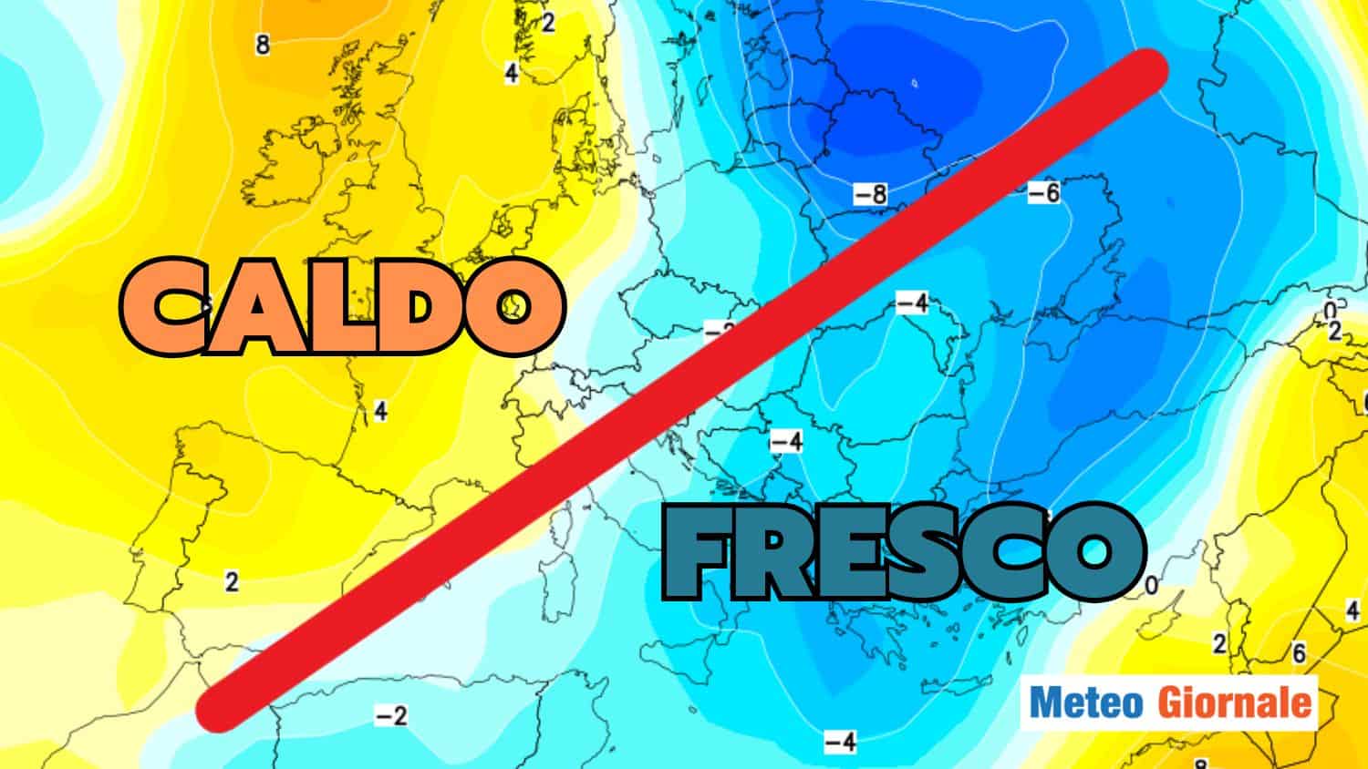 La DATA di CONFINE meteo tra il Maggio FRESCO e il Maggio AFRICANO