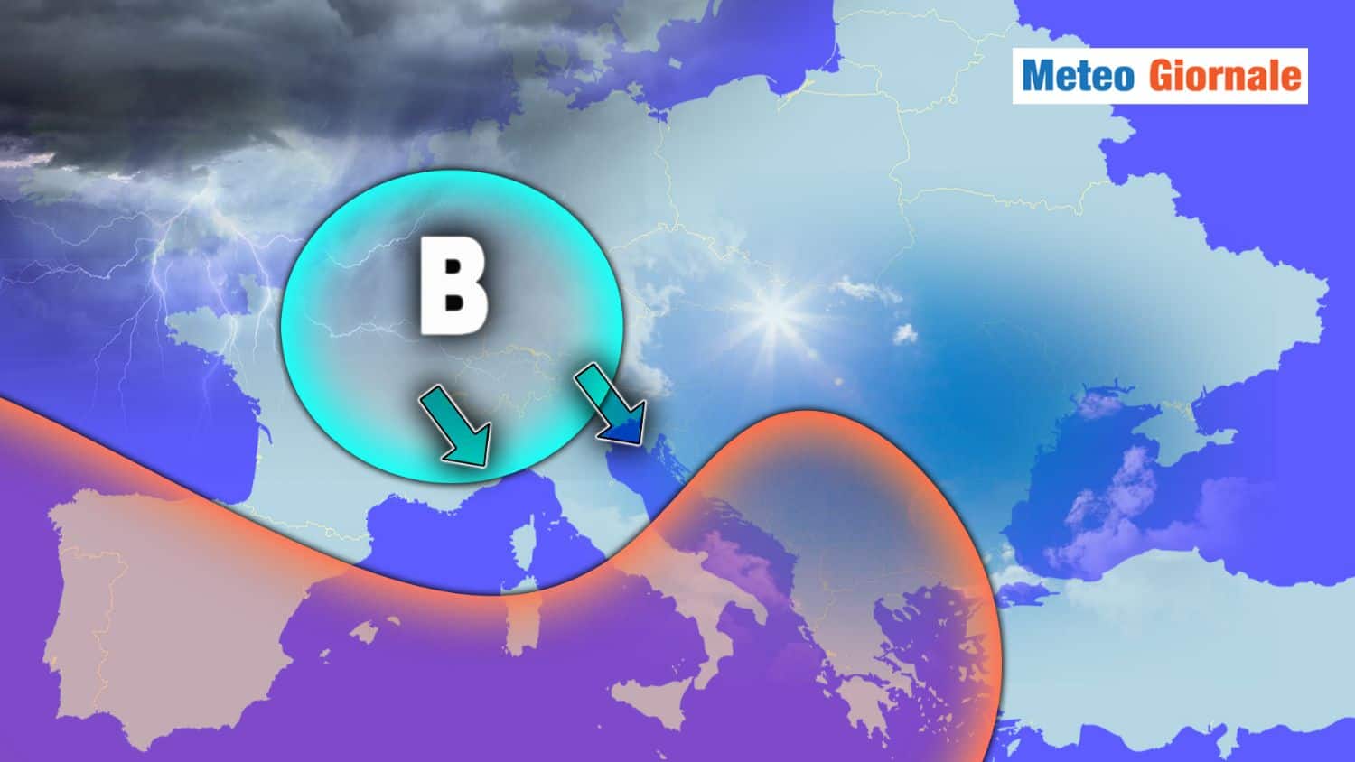Meteo, STOP al Caldo: DILUVIO su mezza Italia, Crollano le Temperature
