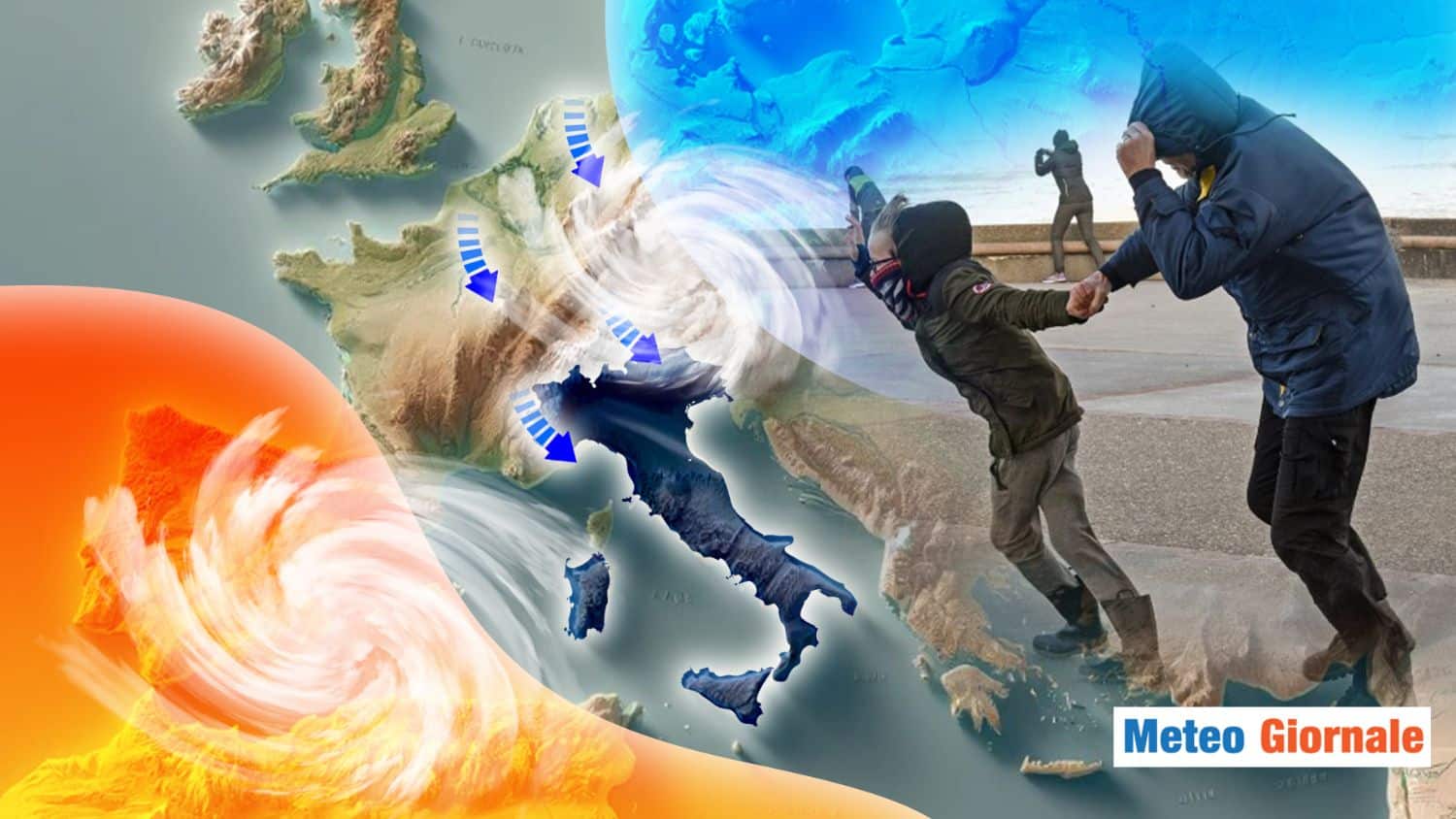 Italia tra Ciclone e Freddo d’Artico: Meteo ESPLOSIVO il 15 e 16 Maggio