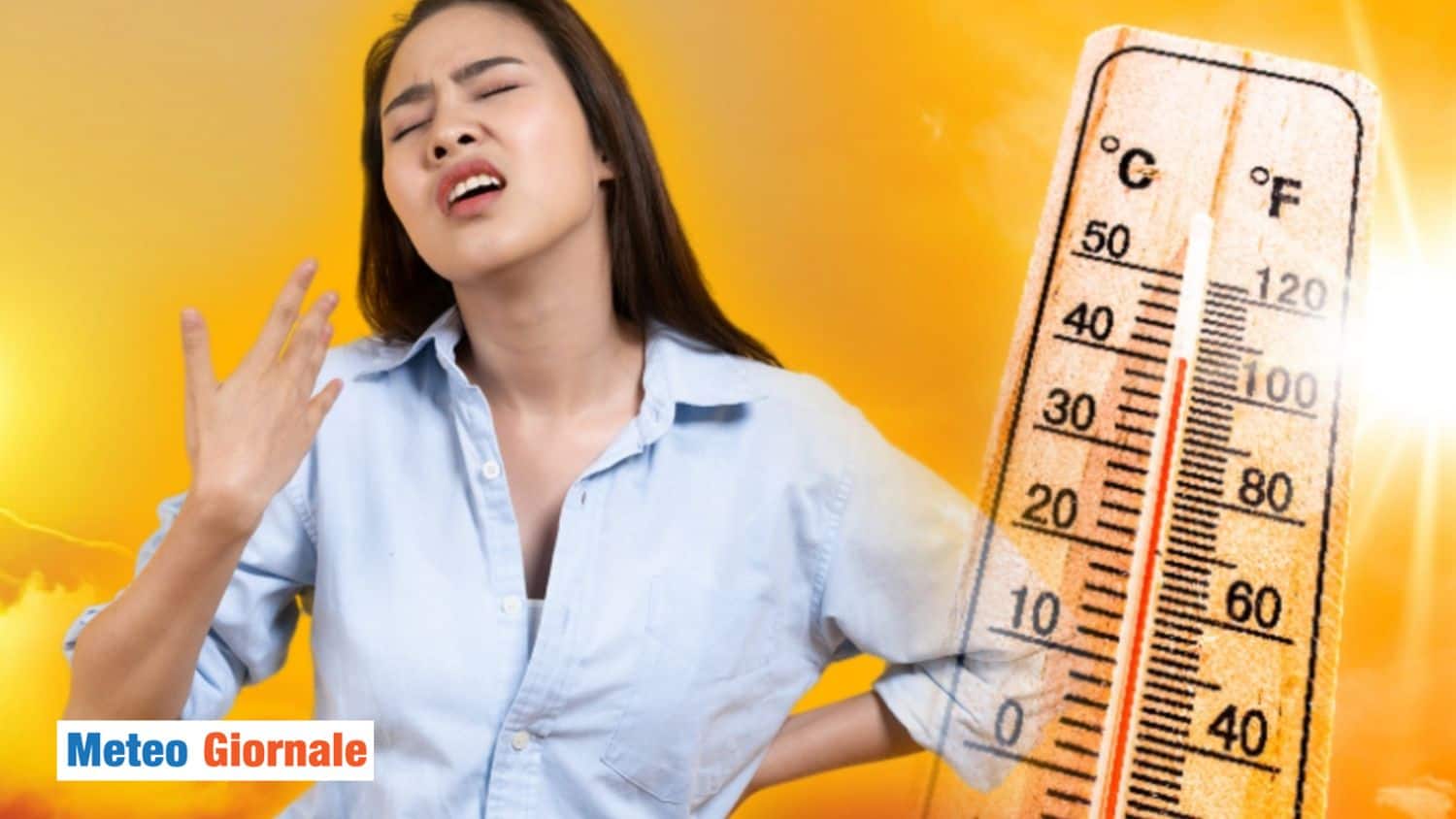 Meteo: Caldo, una fiammata! Poi di nuovo STOP