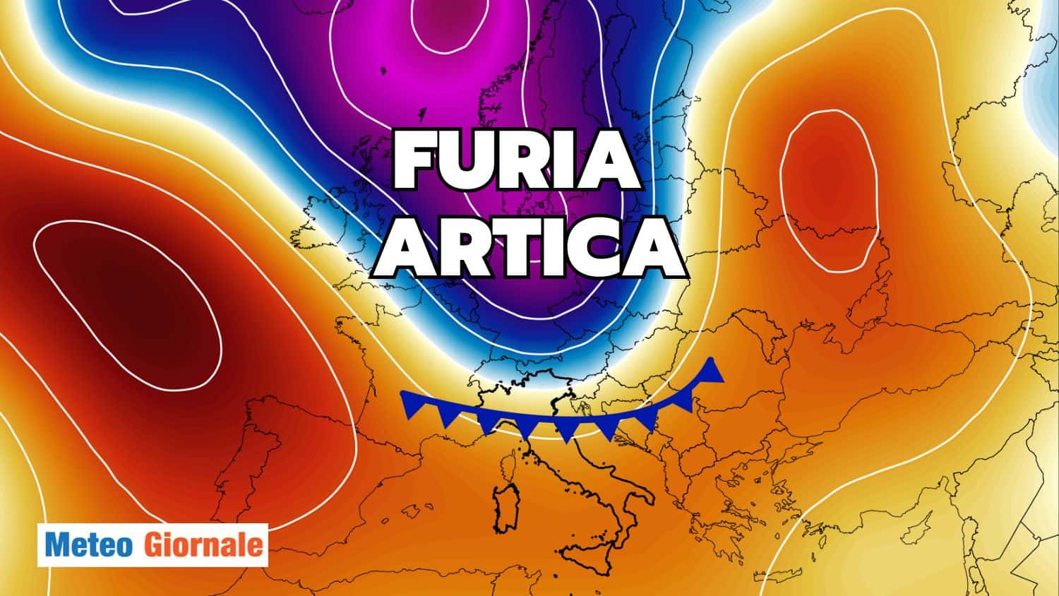 Giugno meteo esplosivo: la FORNACE Africana prima della Furia ARTICA