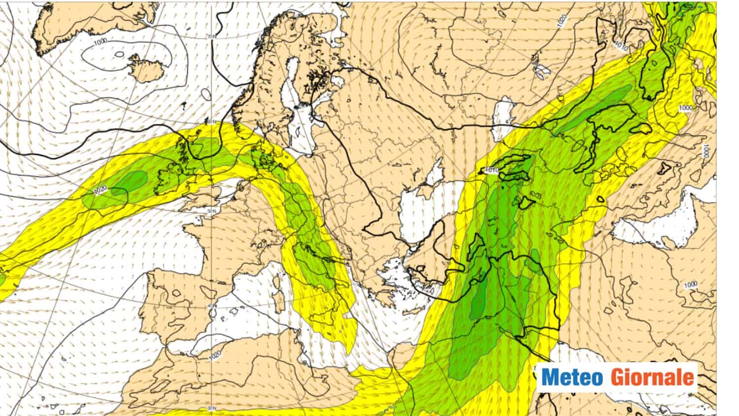 Meteo, Getto POLARE impazzito a fine Maggio: nuova fase di Temporali intensi in arrivo