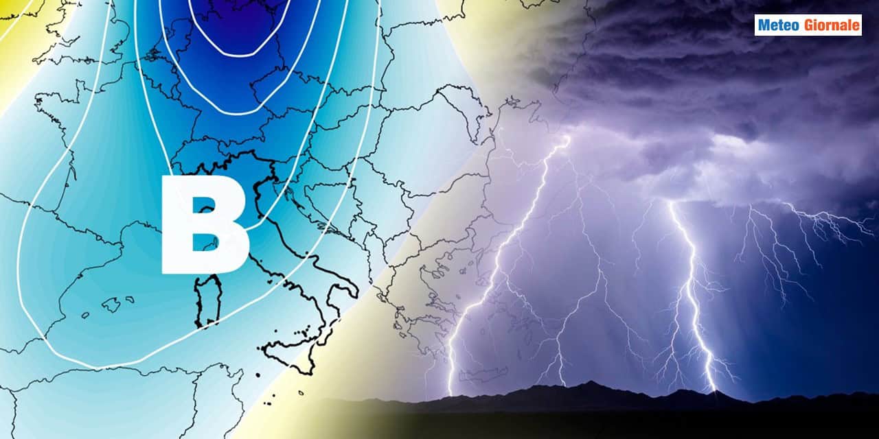 Meteo: escalation di temporali in arrivo, fenomeni intensi specie al Nord
