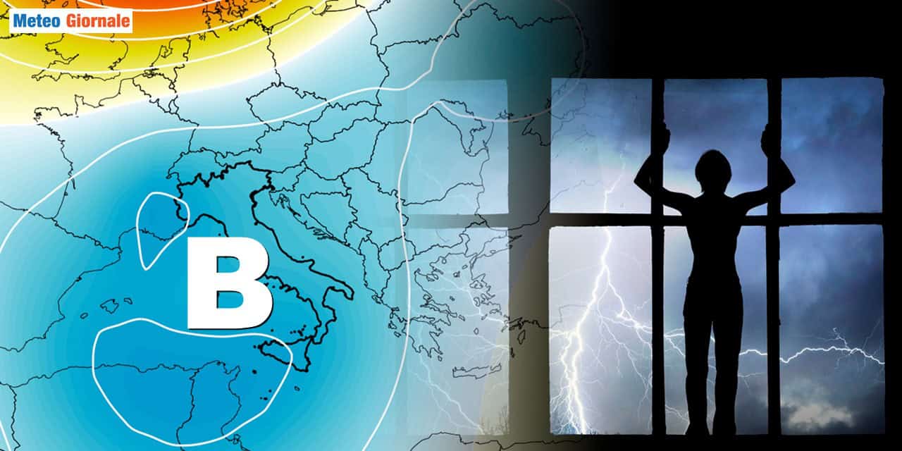 Meteo: Alta Pressione assente, MALTEMPO di Maggio prolungato