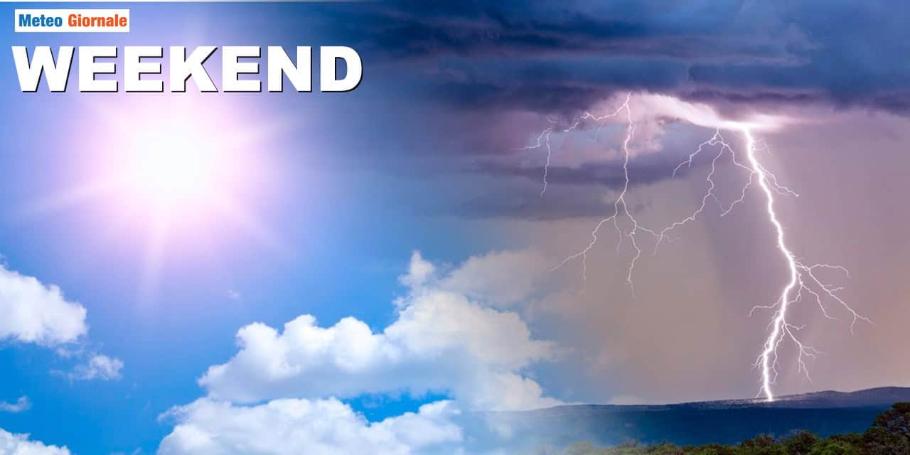 Meteo weekend: tempo migliore, ma con acquazzoni improvvisi