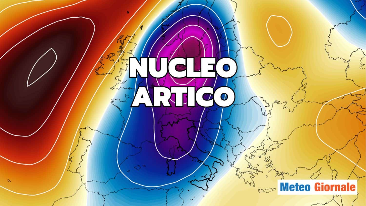 Maltempo 22-23 Maggio: arriva Aria ARTICA, Temporali, Grandine e Neve sul Nord Italia