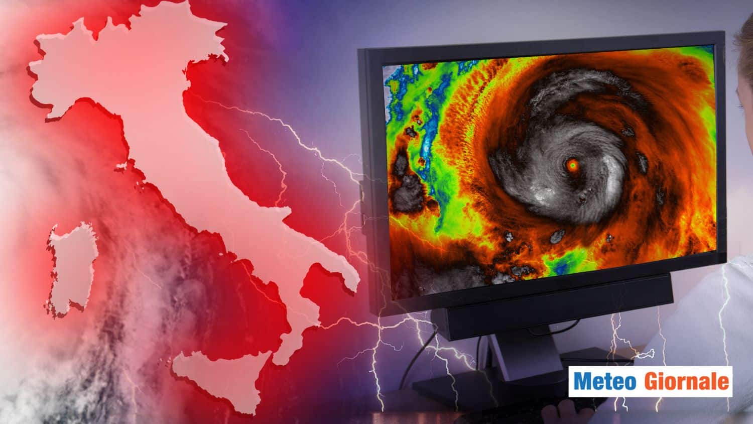 Ciclone TROPICALE sull’Italia Giovedì 15: Raffiche oltre i 100km/h e ALLUVIONI. Regioni a RISCHIO