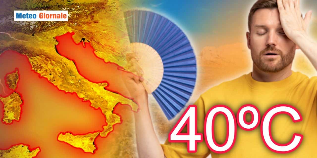 Meteo: che caldo! Afa sub-tropicale tra una settimana