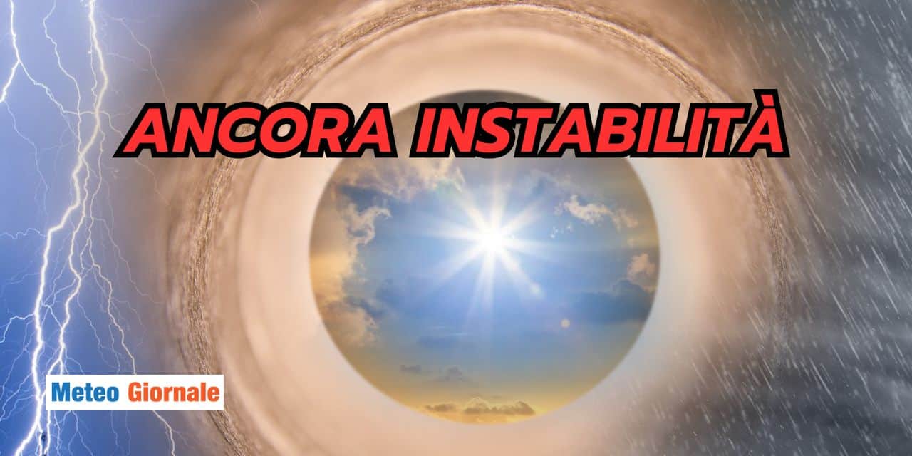 Niente da fare: meteo ancora capriccioso