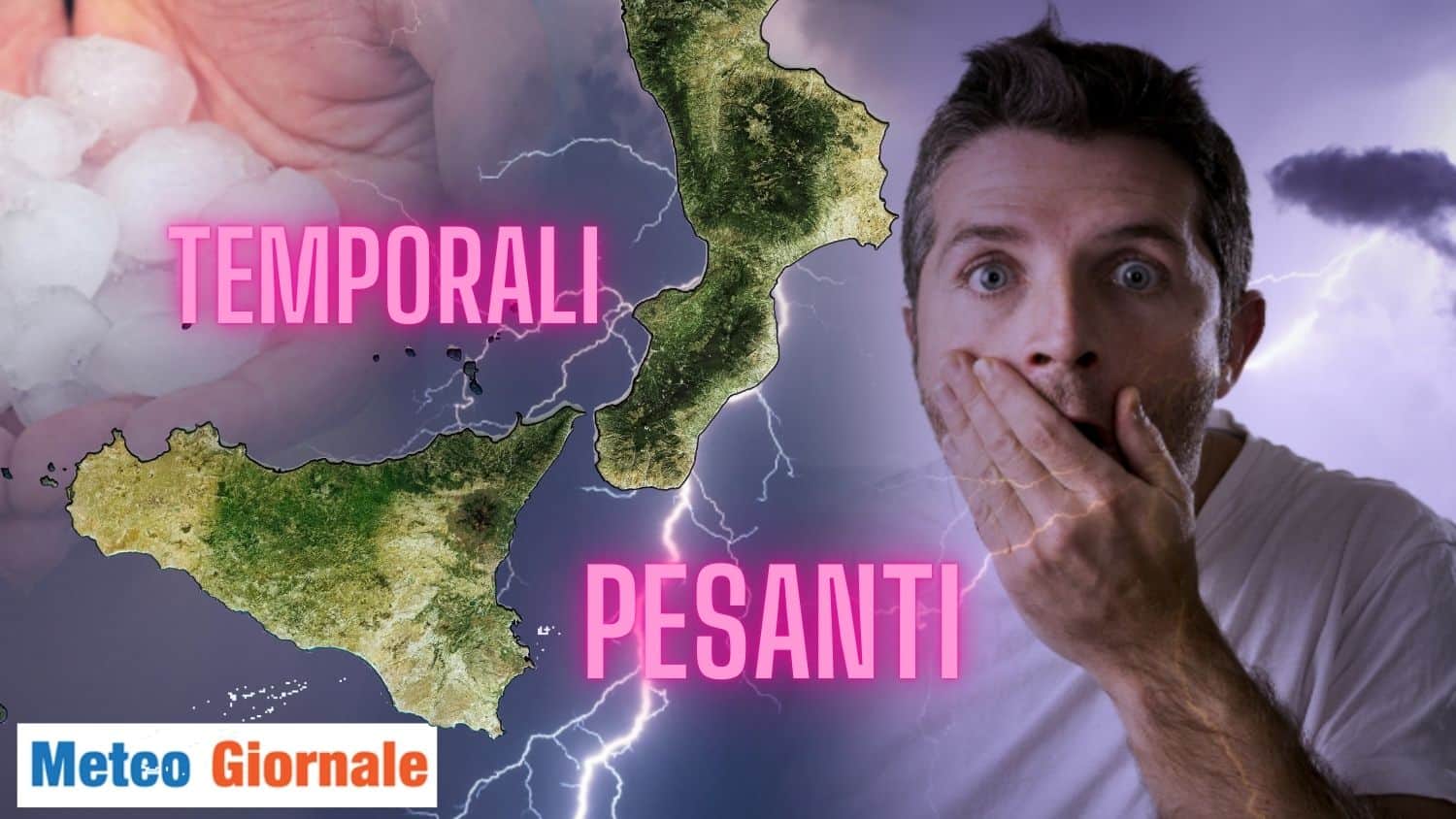 Occhio ai temporali forti su queste due regioni. Ecco quando