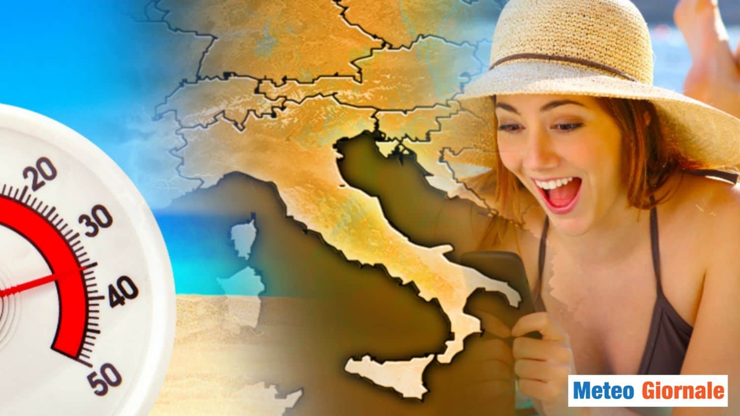 Meteo: ondata di caldo da 33 gradi nel fine settimana