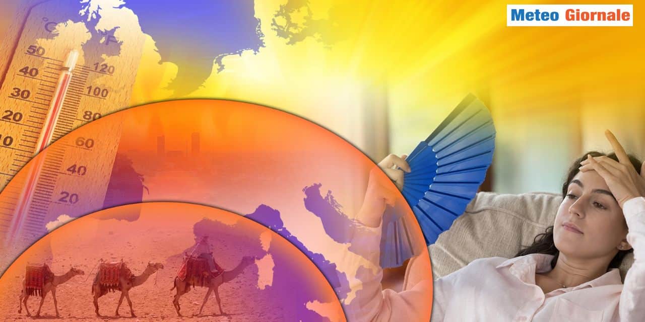Meteo: manovre in corso verso il primo caldo africano