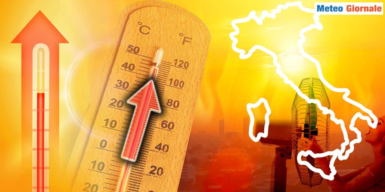 Temperature in aumento nella prima parte della prossima settimana