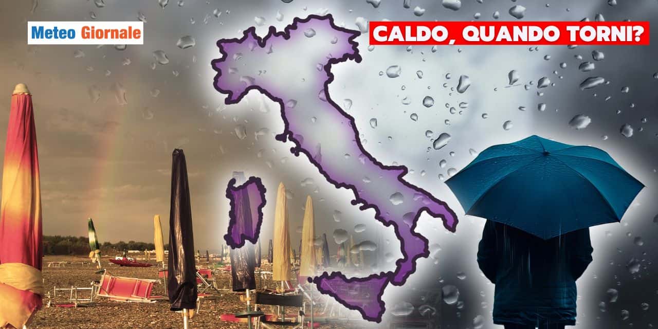caldo spazzato via meteo 1005