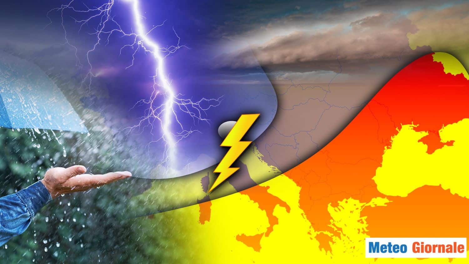 Meteo Italia: Estate in arrivo con temporali al Nord e Centro-Sud verso il caldo