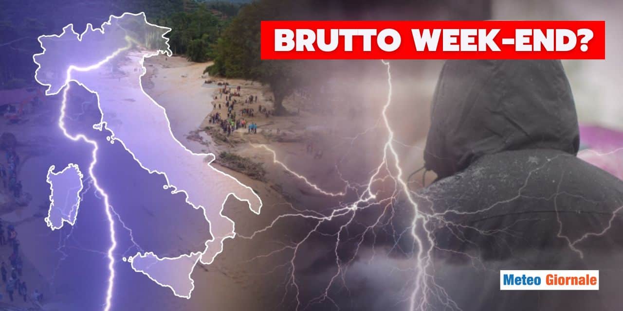 Meteo: maltempo estremo, Sabato si rischia grosso su queste regioni