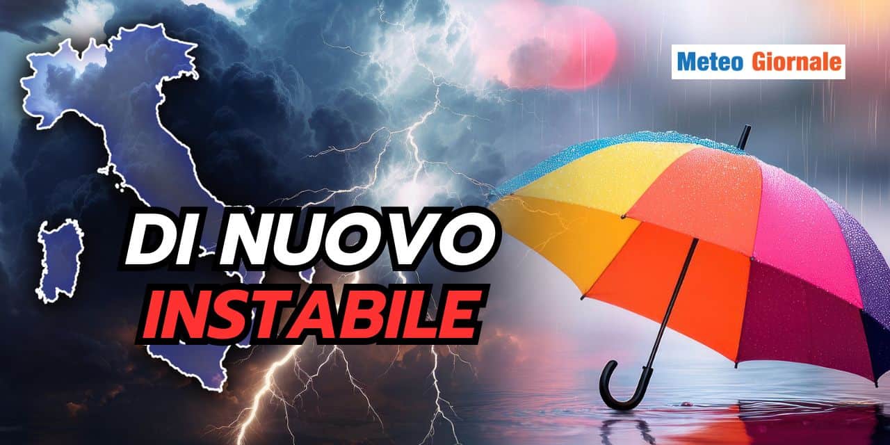 Meteo ancora instabile: vediamo il periodo della svolta