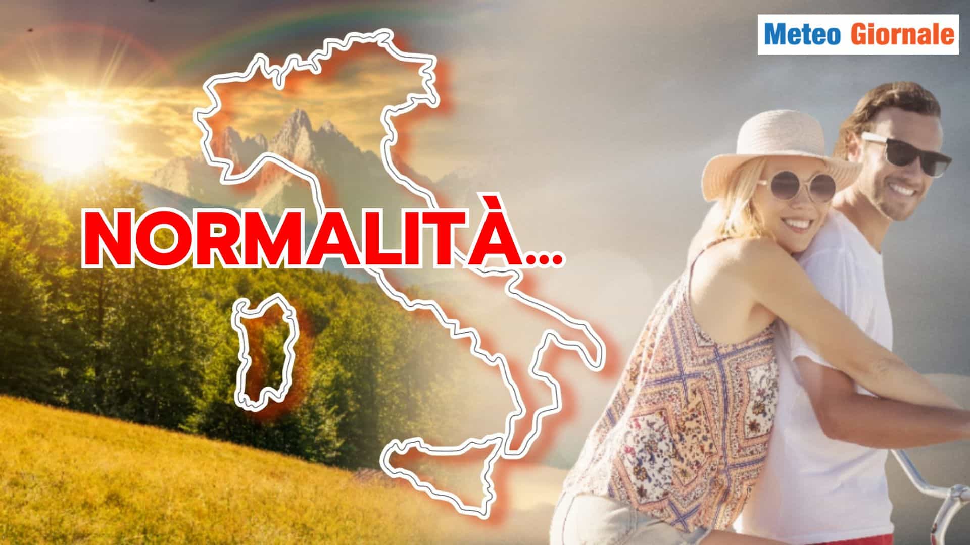 Sulla normalità Meteo della prossima ESTATE non si discute