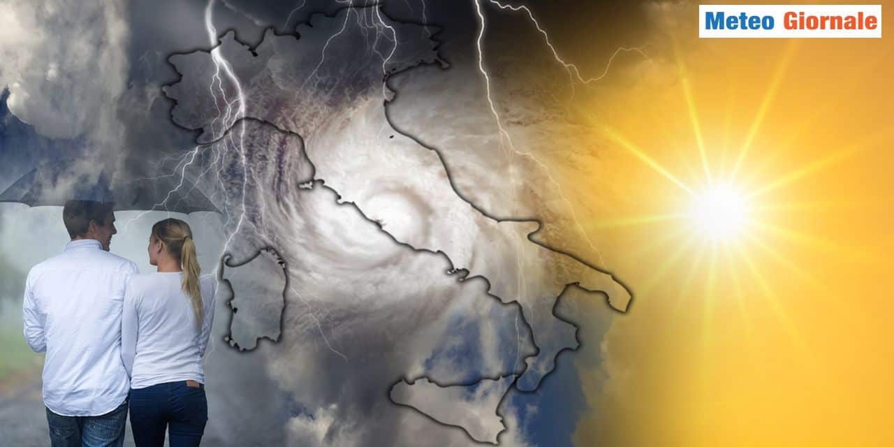 Meteo: stop temporali e ritorno del sole, ecco quando
