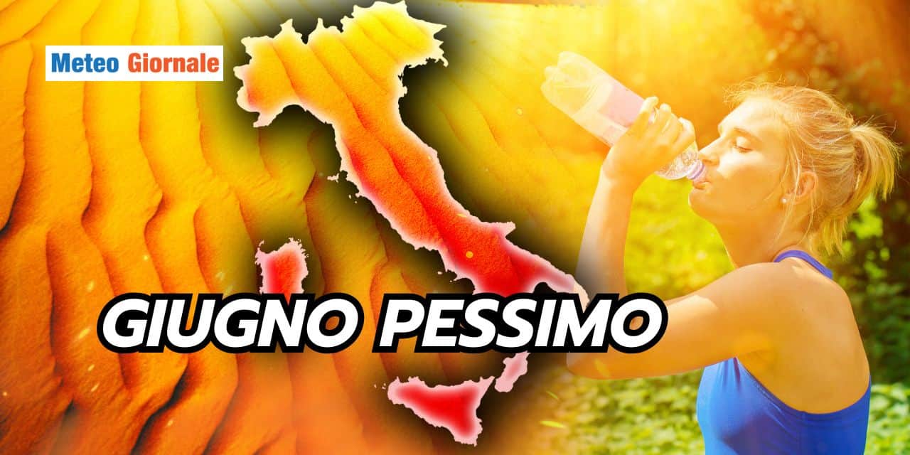 Inizio Giugno dal meteo pessimo: poi pure peggio