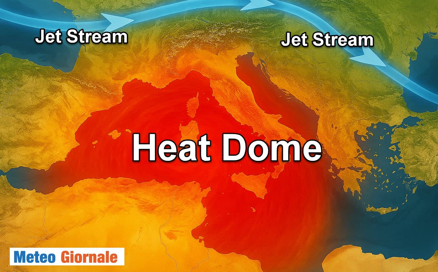 Heat Dome o cupola di calore, d’Estate ci riguarda. Cosa è