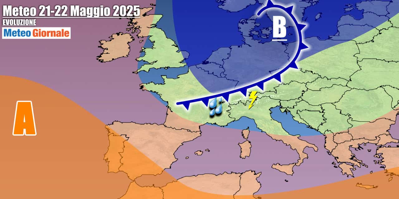 Meteo 7 Giorni: perturbazione in arrivo e non sarà l’unica della settimana