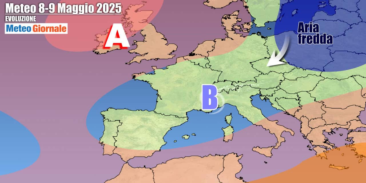 Meteo 7 Giorni: fase d’instabilità con altre piogge e temperature fresche
