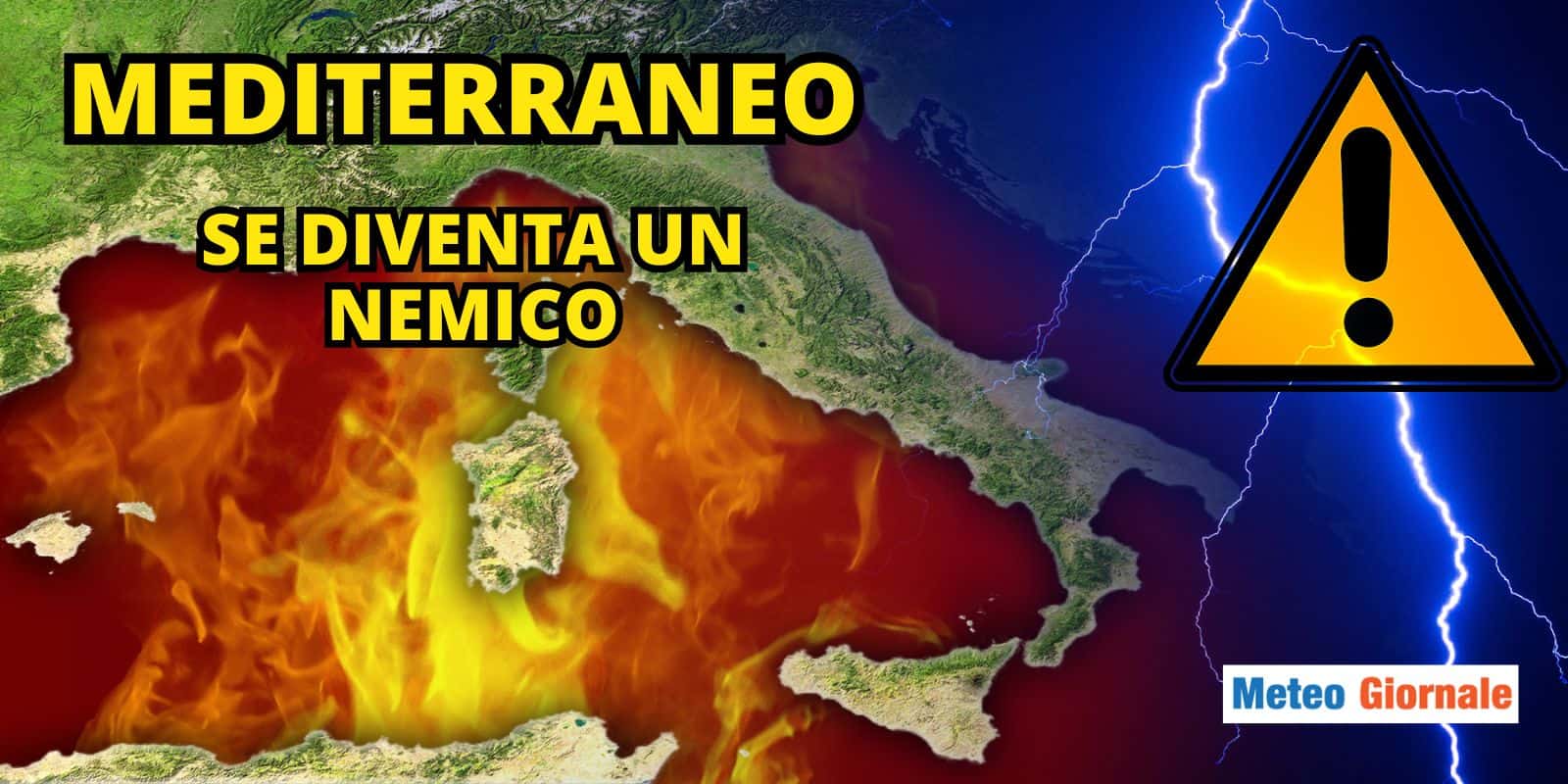 Meteo Estate: il Mediterraneo rovente accende il CALDO AFRICANO e i TEMPORALI ESTREMI