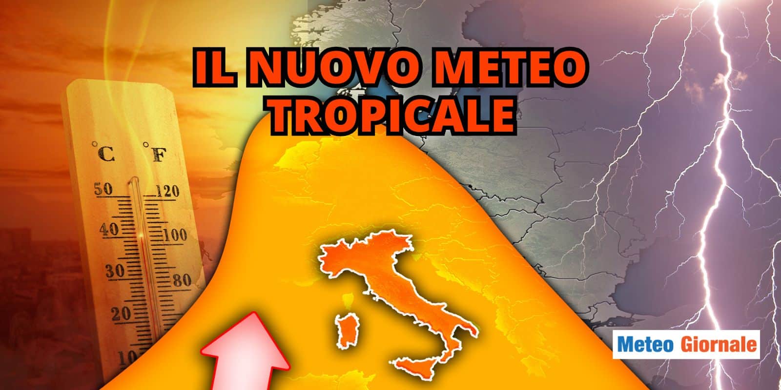 Estate tropicale: il nuovo Meteo tra caldo, umidità e temporali come ai tropici