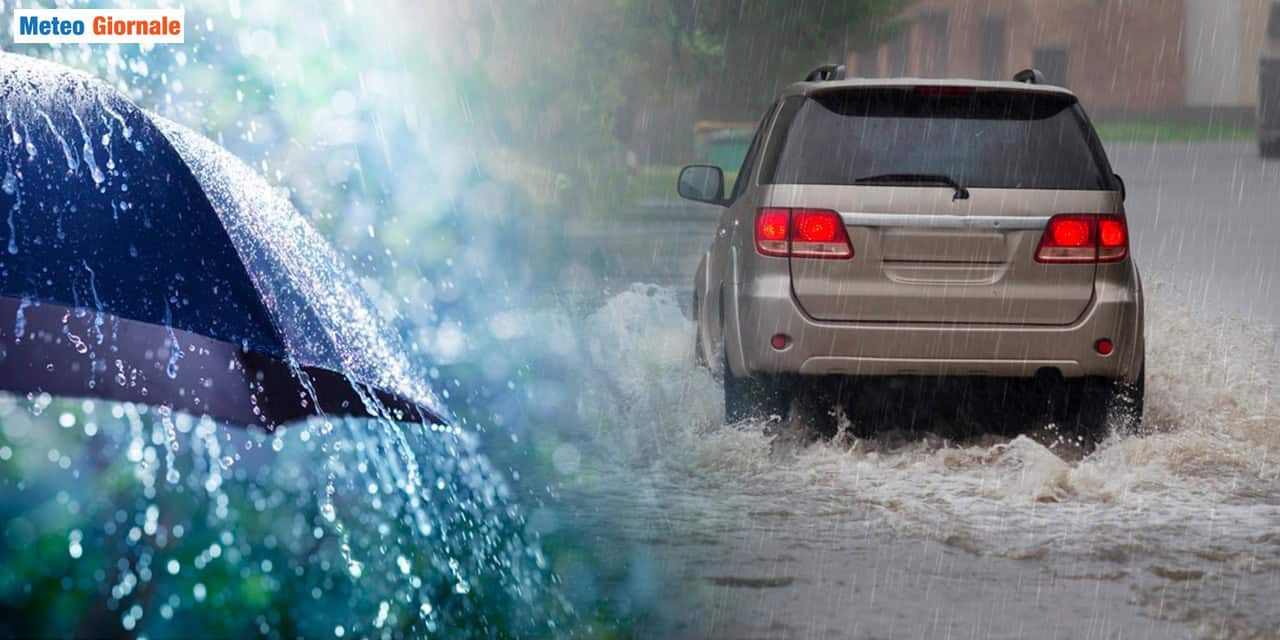 In arrivo tante piogge e temporali, settimana instabile al Centro-Nord