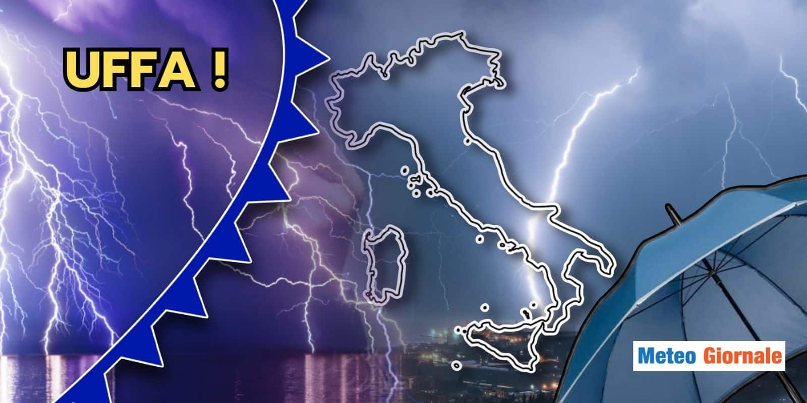 Tregua meteo troppo breve: altra settimana segnata dal MALTEMPO, le regioni più colpite