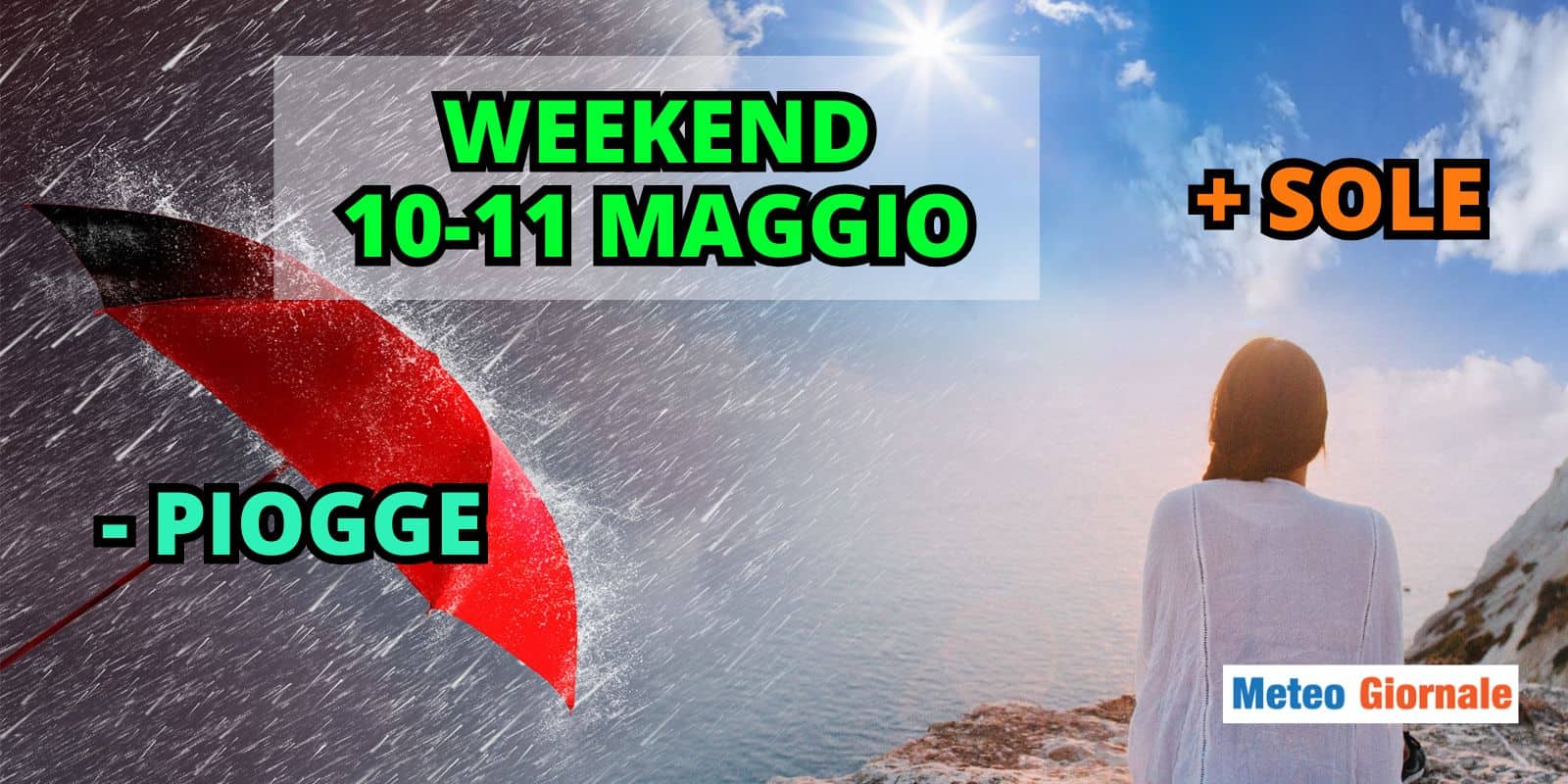 Meteo Italia: il Weekend regalerà una tregua, più sole meno temporali