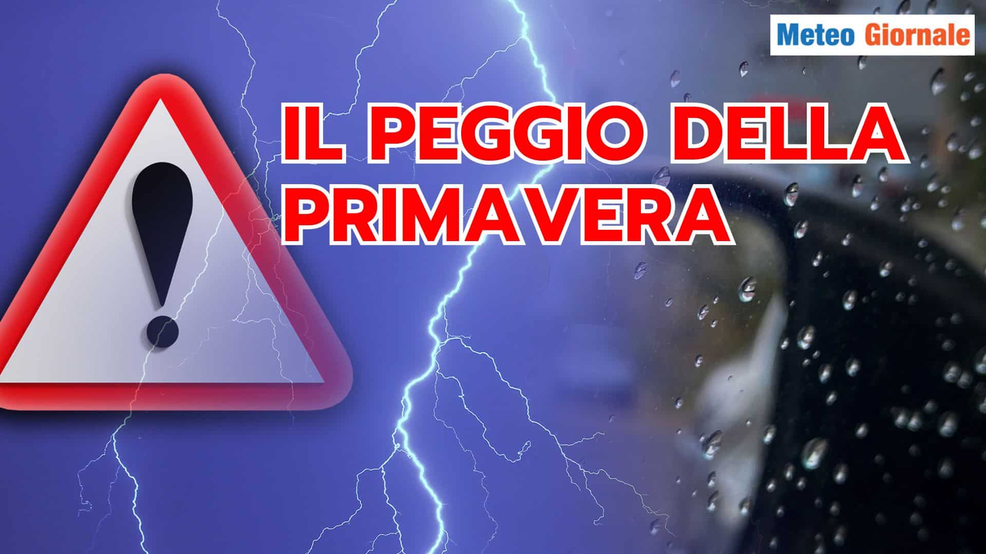 Il lato Meteo peggiore di MAGGIO. Qual è? Ecco la risposta