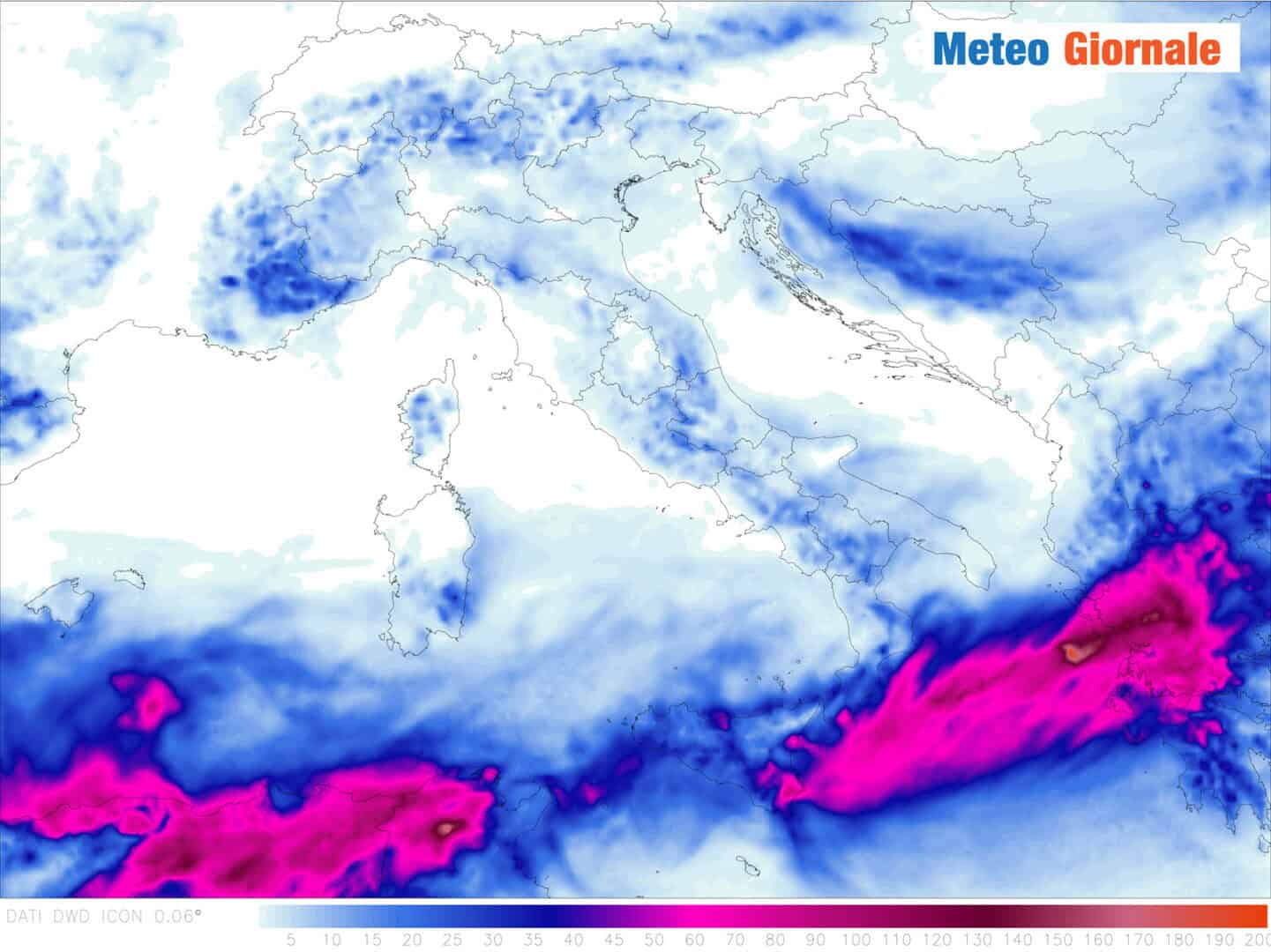 piogge anomale prossimi giorni 7555