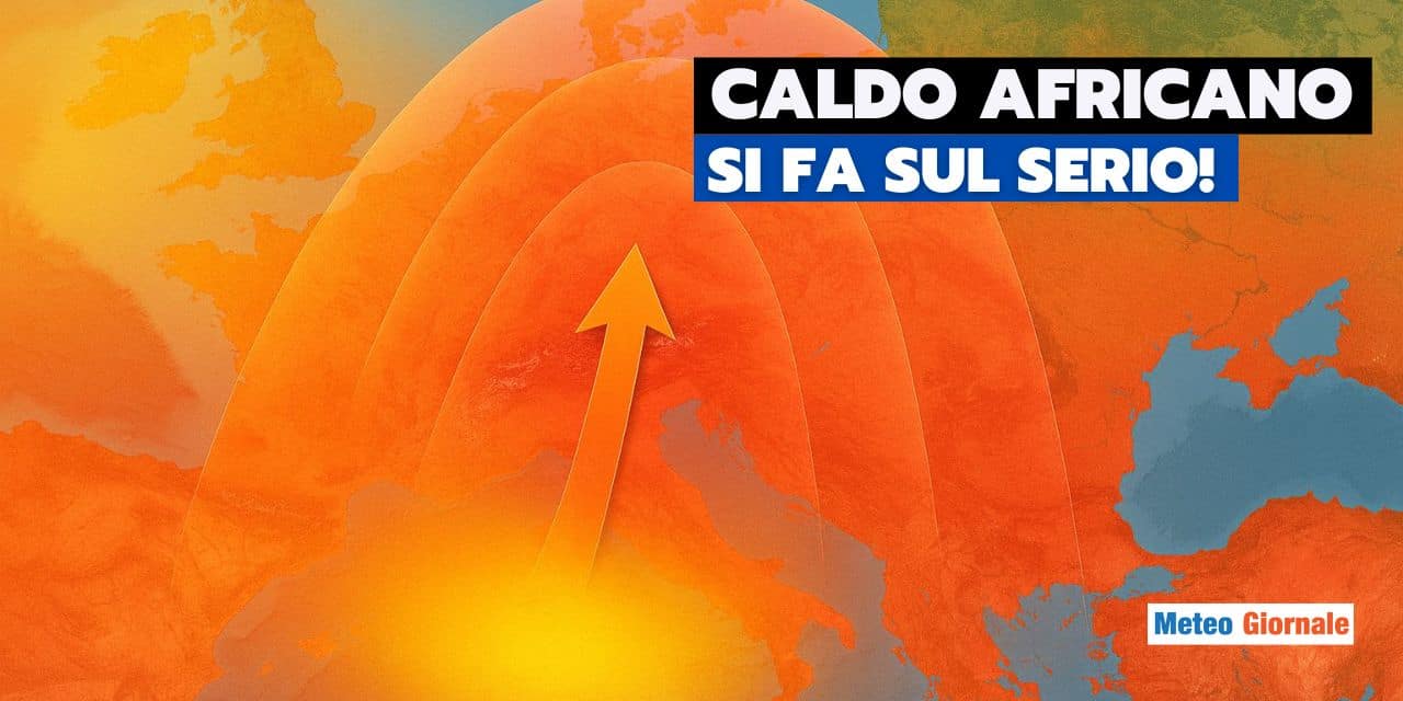 Meteo: il soffio Sahariano sarà bollente su mezza Italia