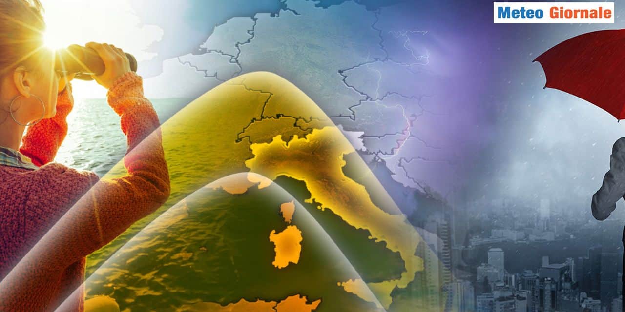 Italia tra caldo e qualche temporale anche forte