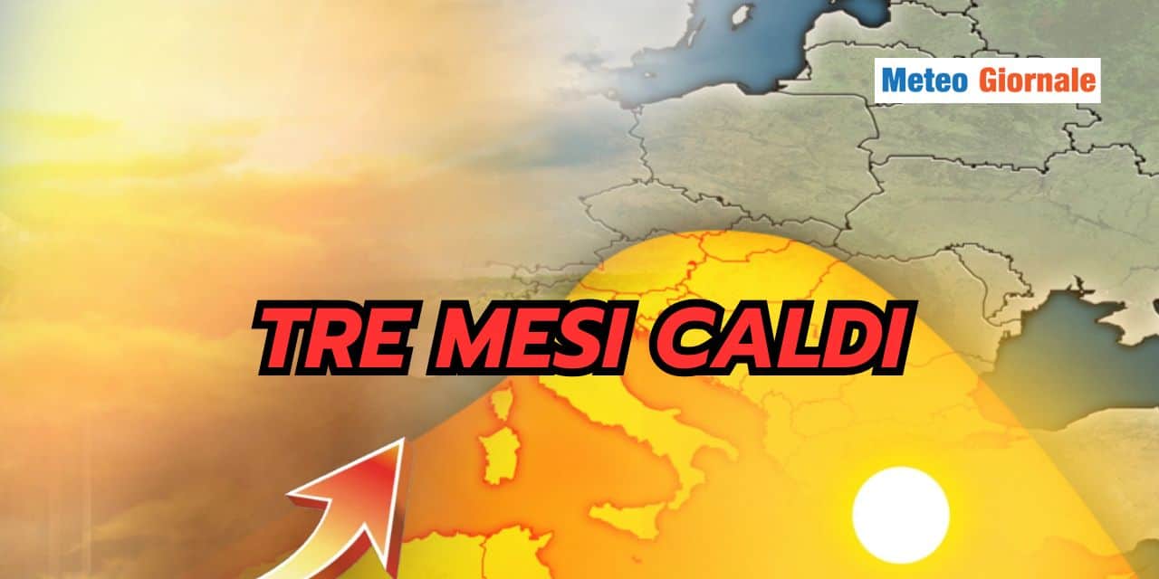 Rischiamo davvero tre mesi dal meteo bollente